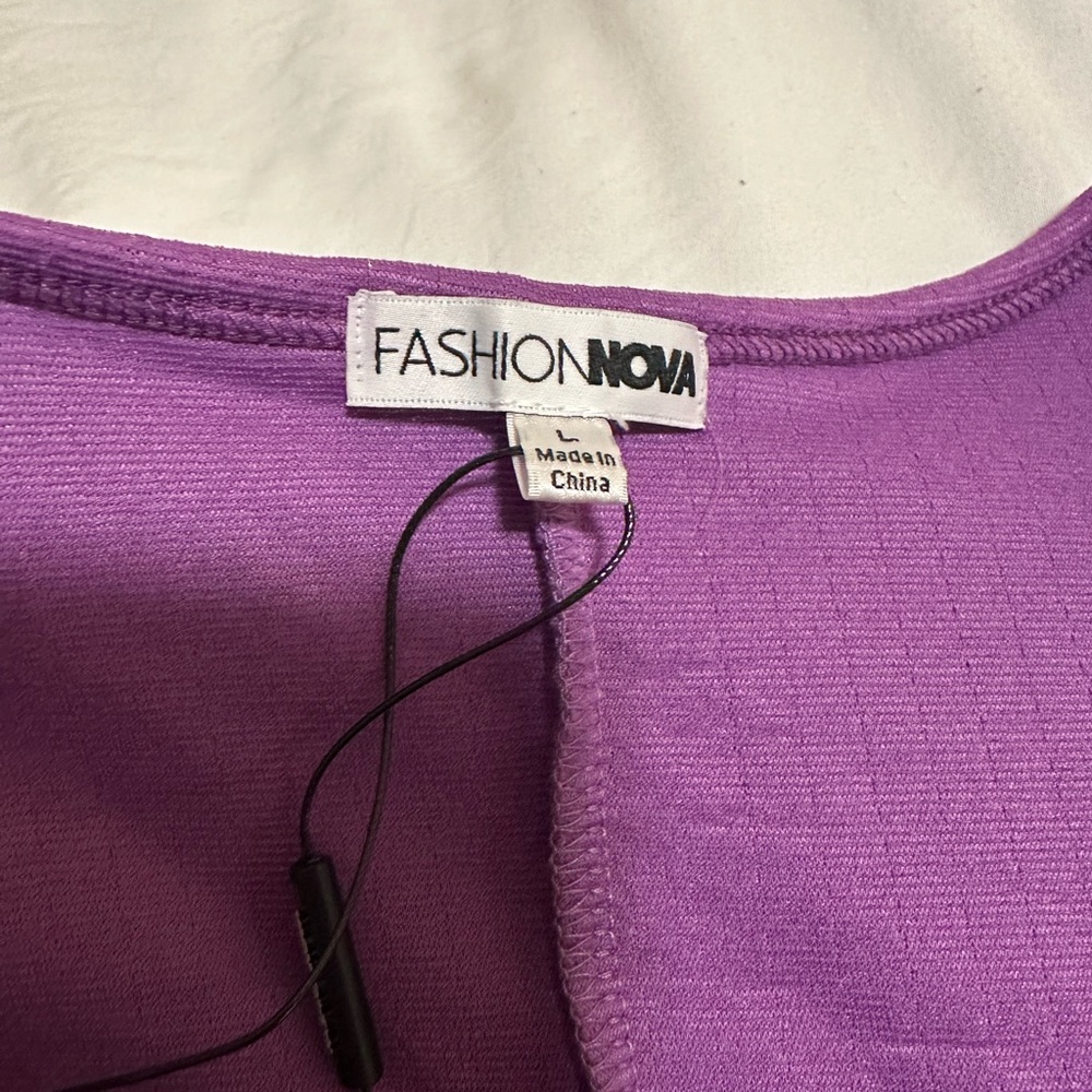 Fashion Nova Ava Mini Dress - Lavender - Picture 6 of 6